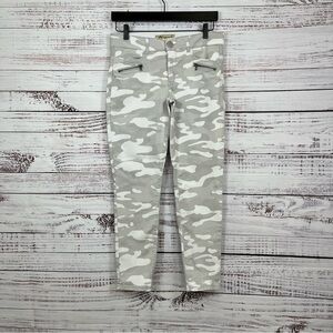 Democracy Ab Solution Gray Camo Skinny Pants NWOT